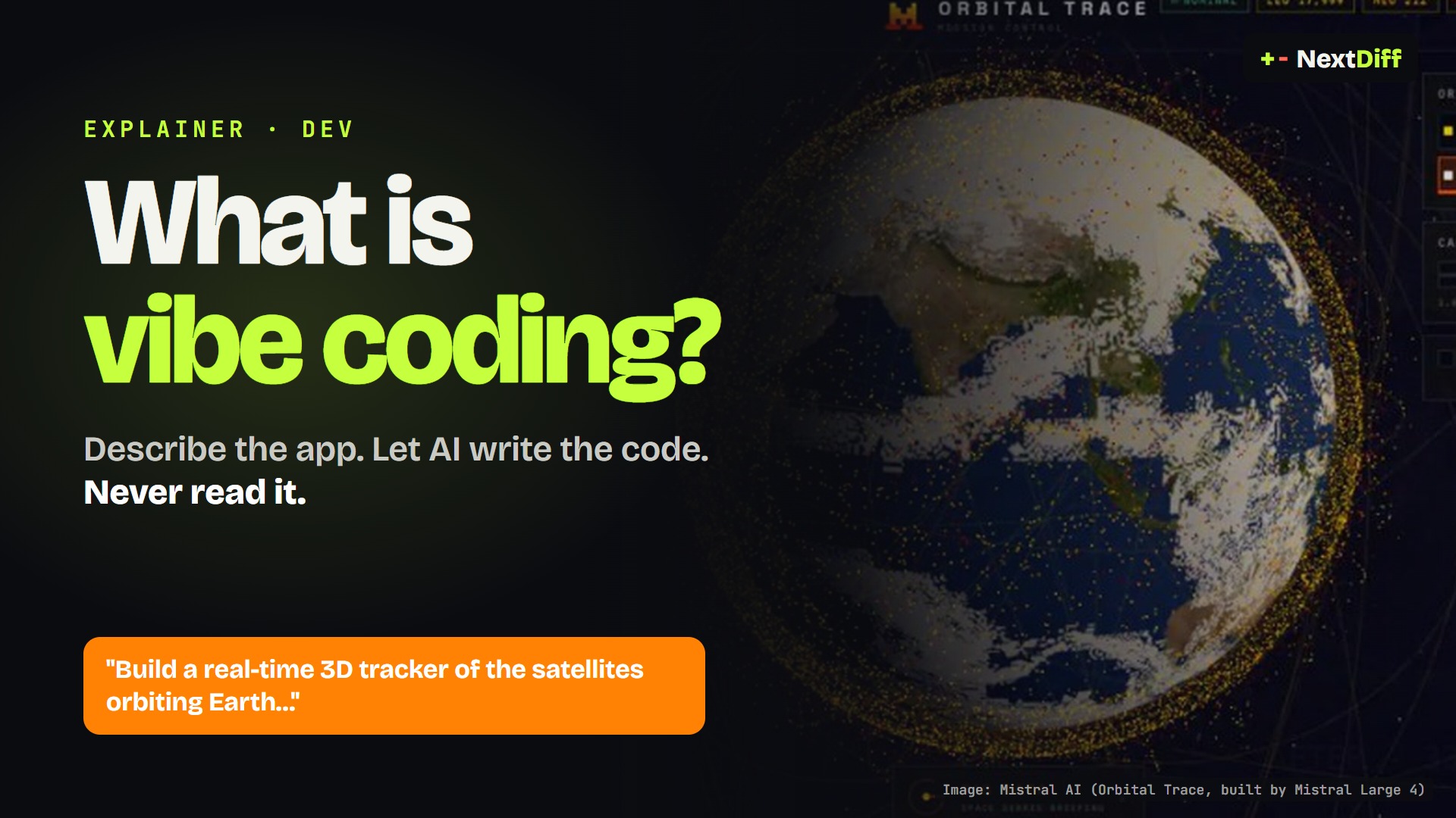 What is vibe coding? How building apps by talking to AI works, explained