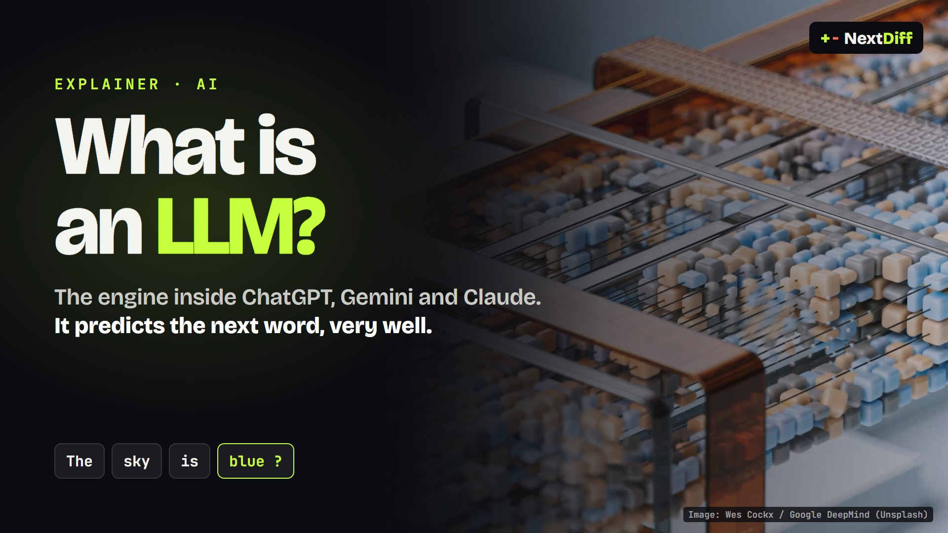 What is an LLM? How large language models like ChatGPT and Gemini work, explained