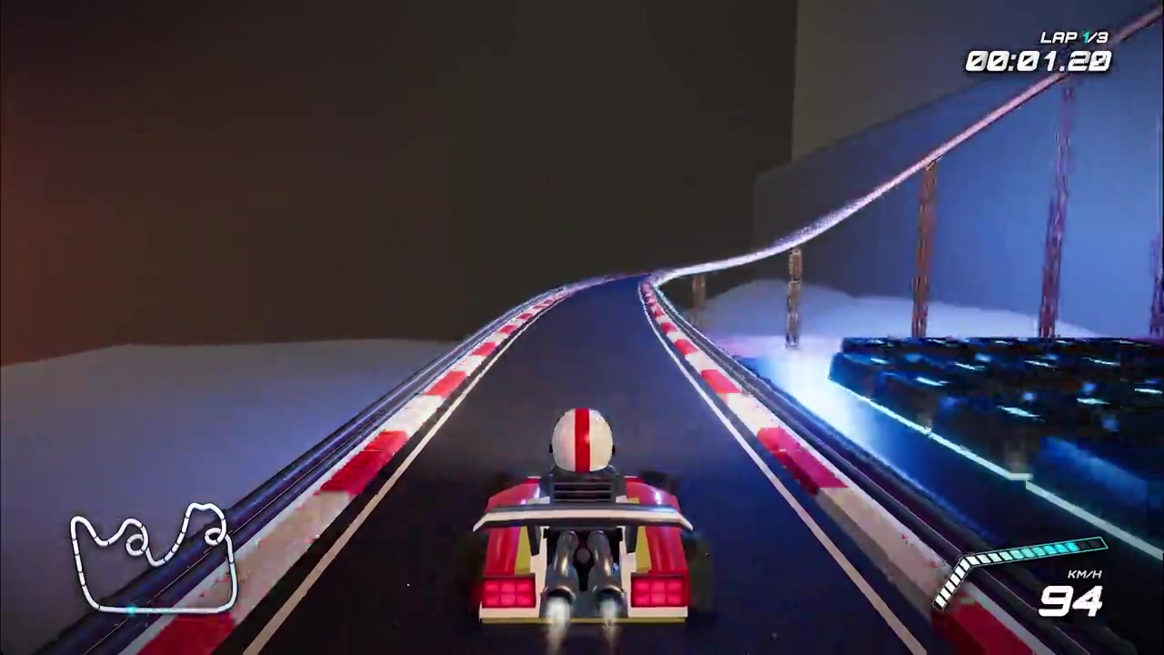 Desk Racer, a 3D racing game Gemini 4 Argon built from photos of a real desk
