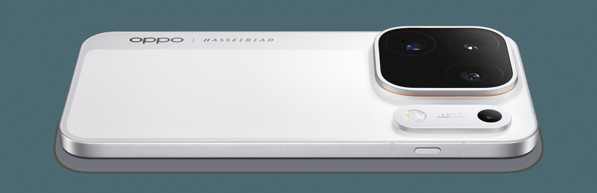 Back of the Oppo Find X10 Pro Max in white